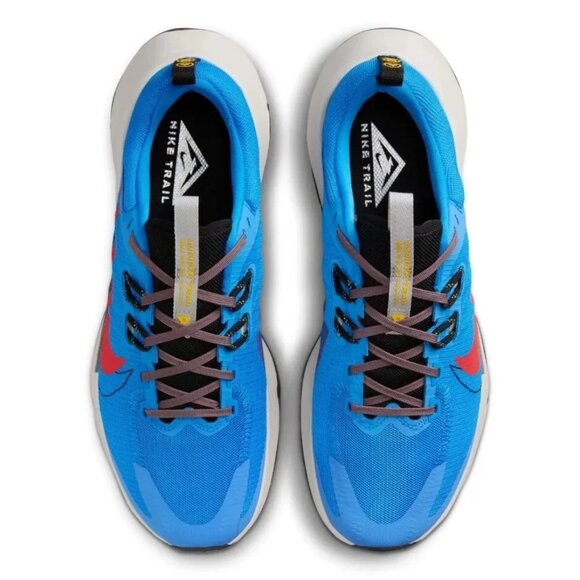Nike Juniper Trail 2 NN Unisex Running Shoe Blue Red DM0822-402 NEW - Picture 4 of 8
